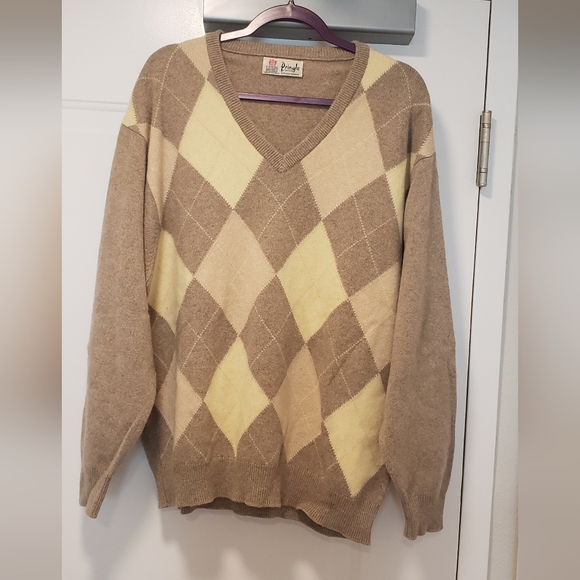 Vintage Cashmere Sweater Pringle of Scotland XL - Picture 2 of 5